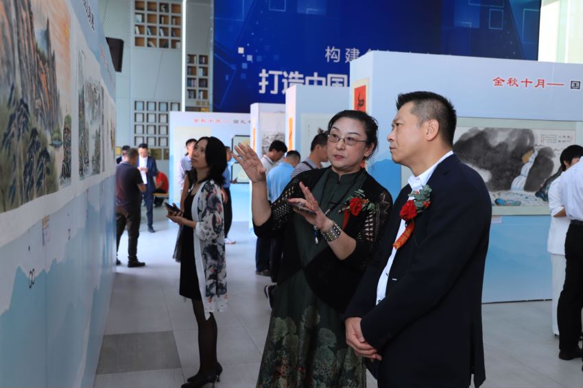 《金秋十月——国礼书画名家四人联展》成功举办(图35)