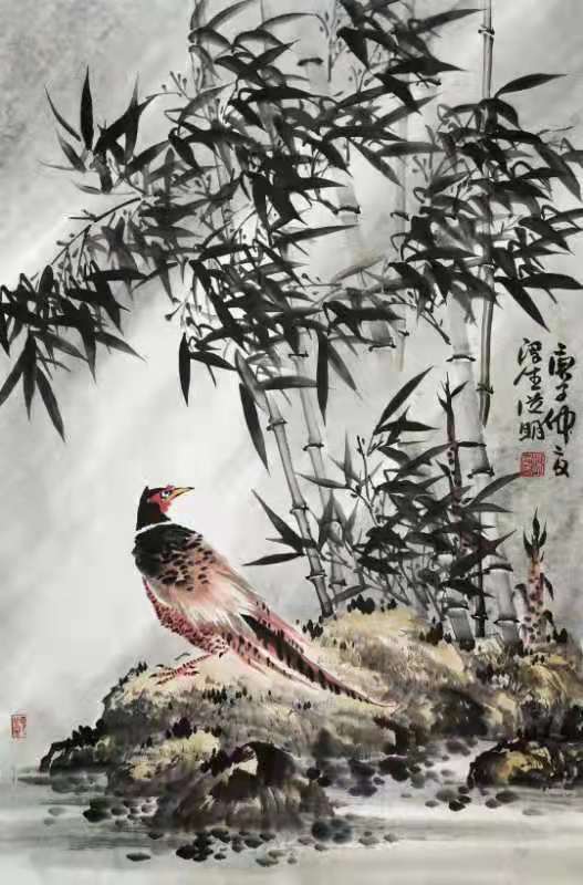 《2021“喜迎新春”中外艺术家作品展览》(图36)