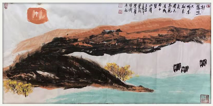 “花好月圆”中外艺术家云上展览（一）(图27)