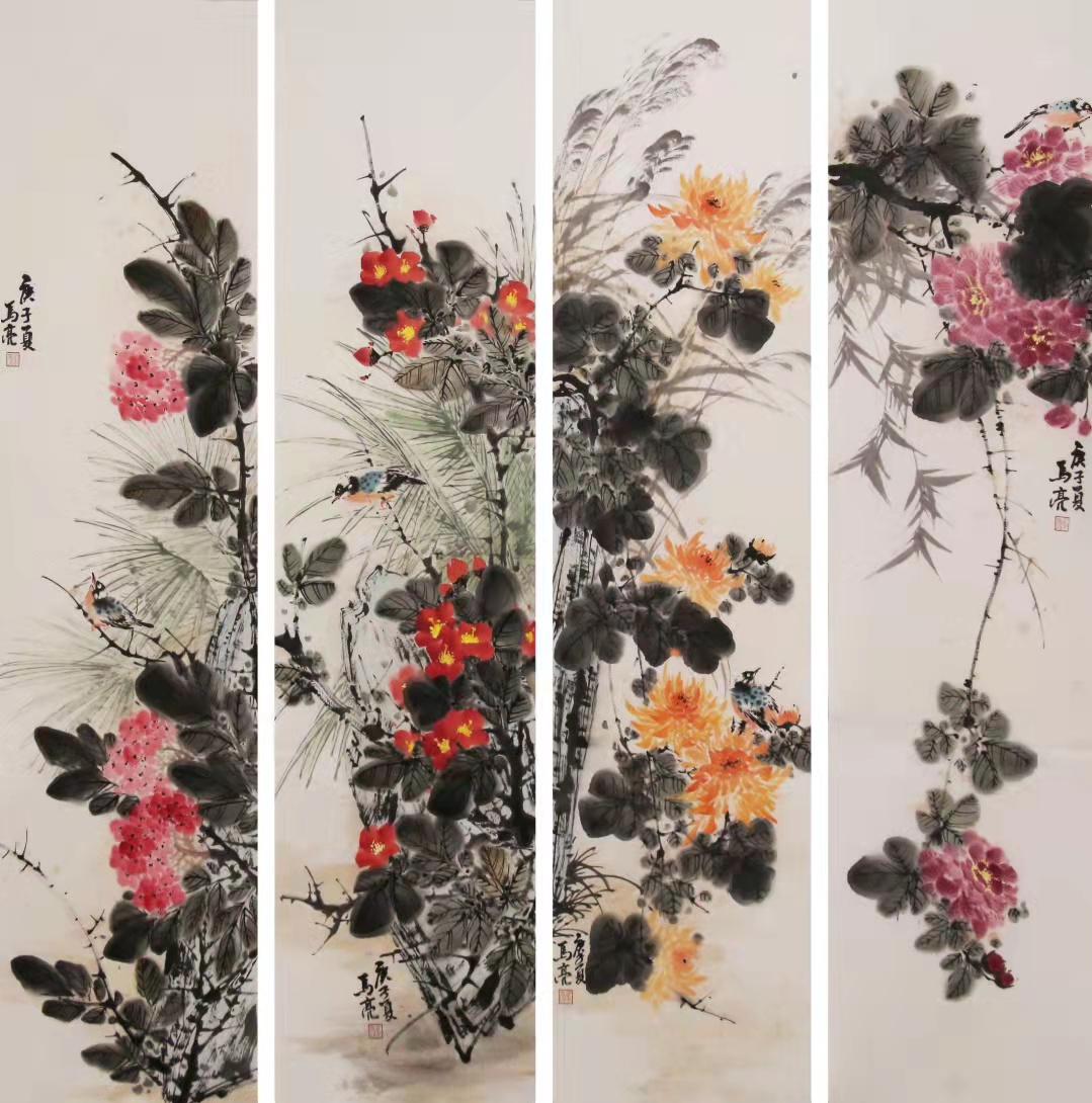 “花好月圆”中外艺术家云上展览（一）(图23)