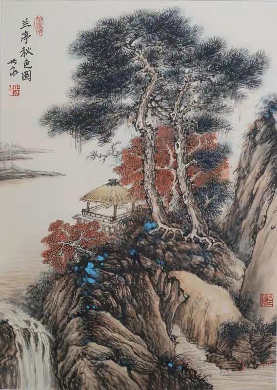 “花好月圆”中外艺术家云上展览（一）(图38)