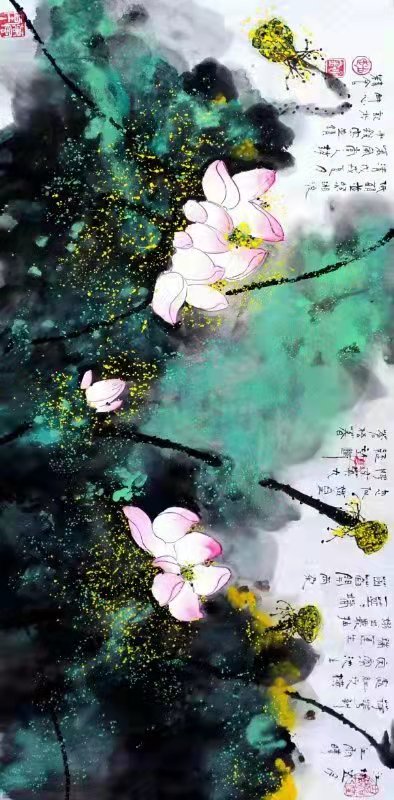 “花好月圆”中外艺术家云上展览 （二）(图63)