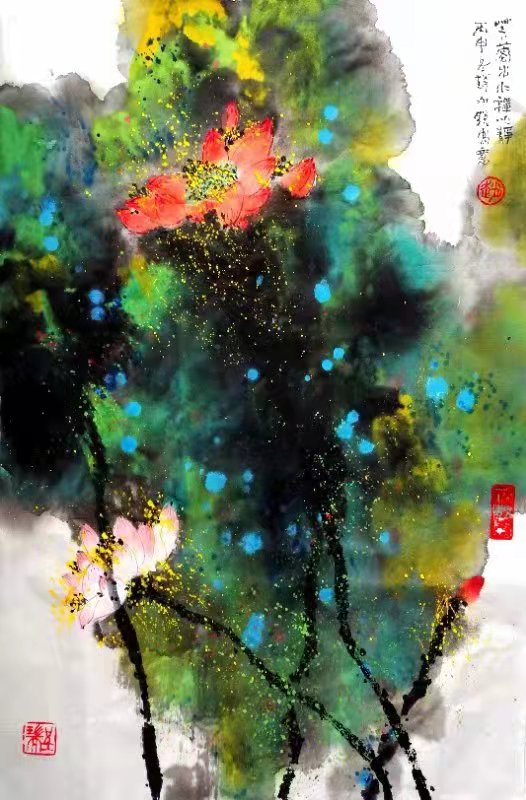 “花好月圆”中外艺术家云上展览 （二）(图61)