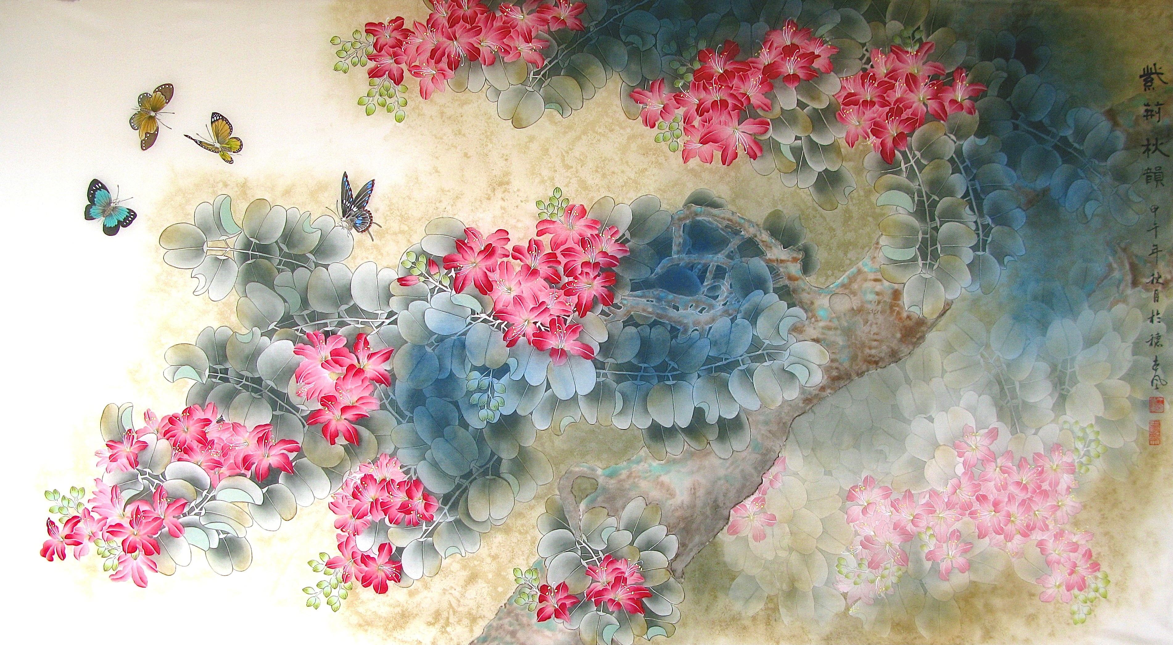 “花好月圆”中外艺术家云上展览（三）(图6)