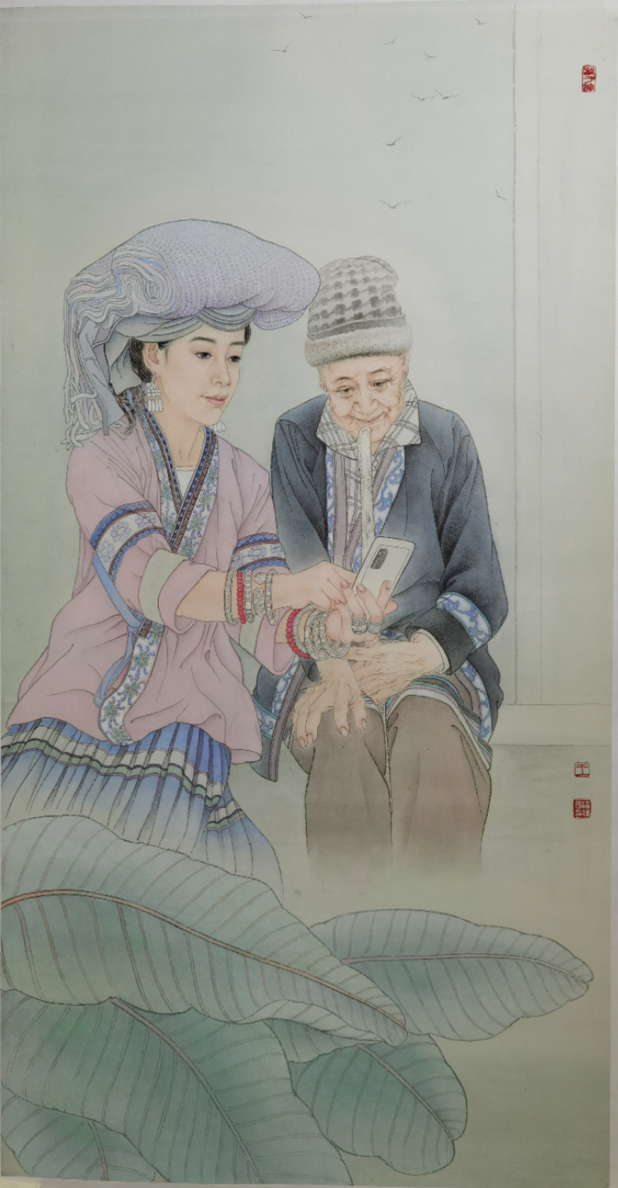 “花好月圆”中外艺术家云上展览（三）(图32)