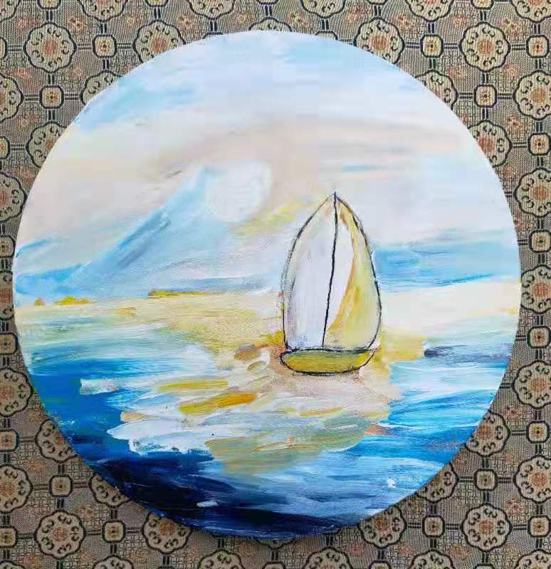 “花好月圆”国际青少年书画作品展览（第一集）(图24)