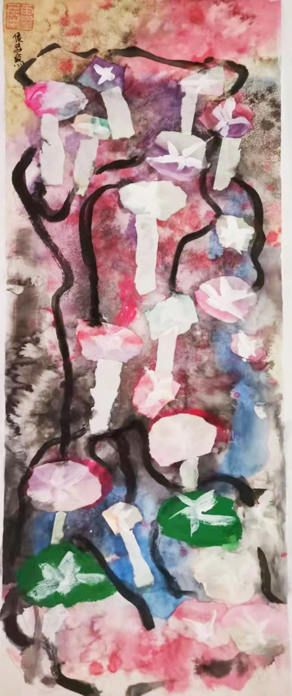 “花好月圆”国际青少年书画作品展览（第一集）(图42)