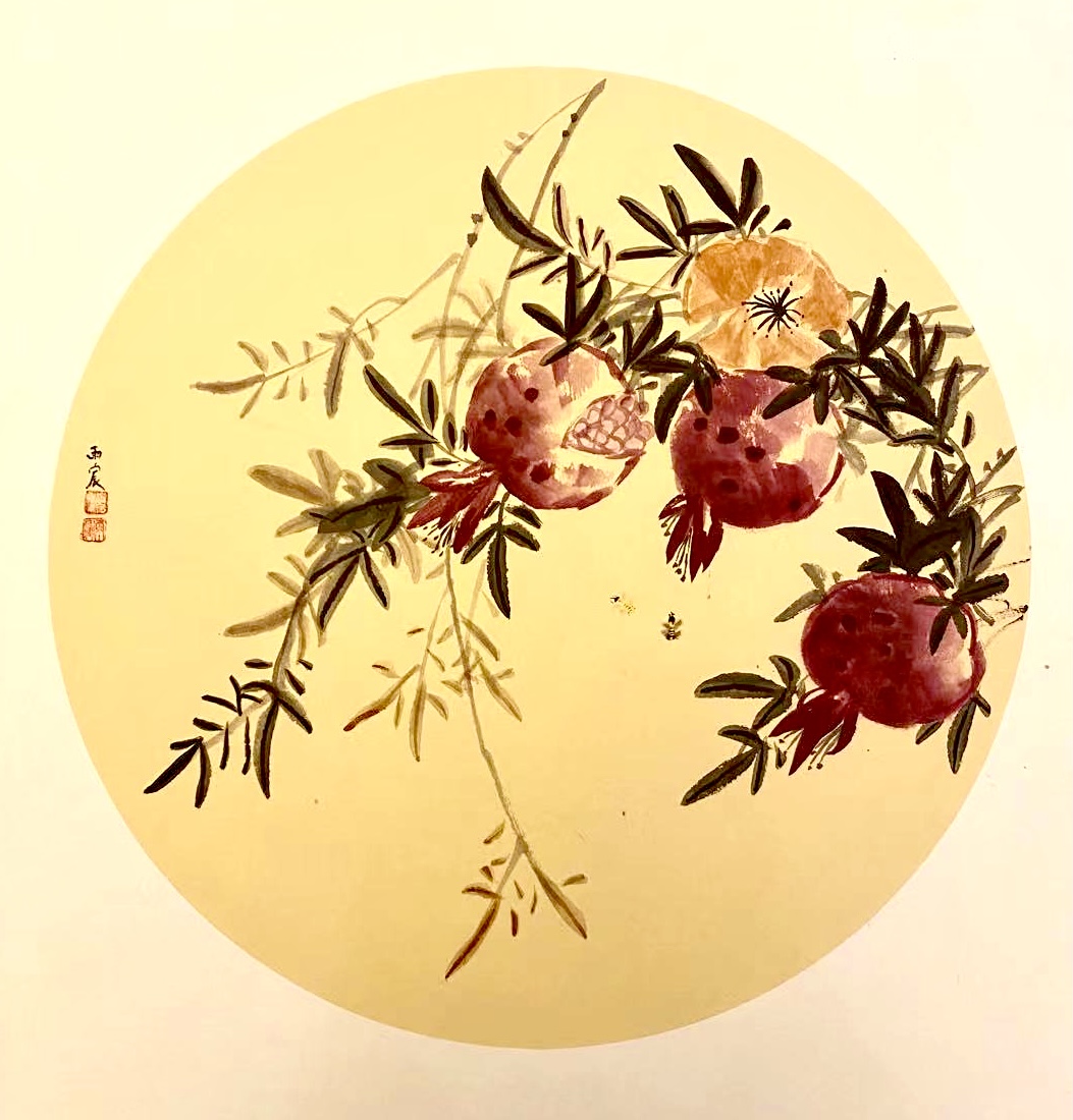 “花好月圆”国际青少年书画作品展览（第一集）(图47)