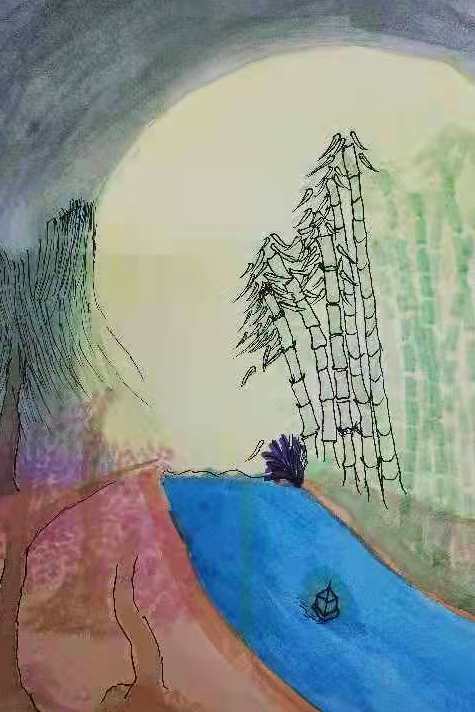 “花好月圆”国际青少年书画作品展览（第一集）(图53)