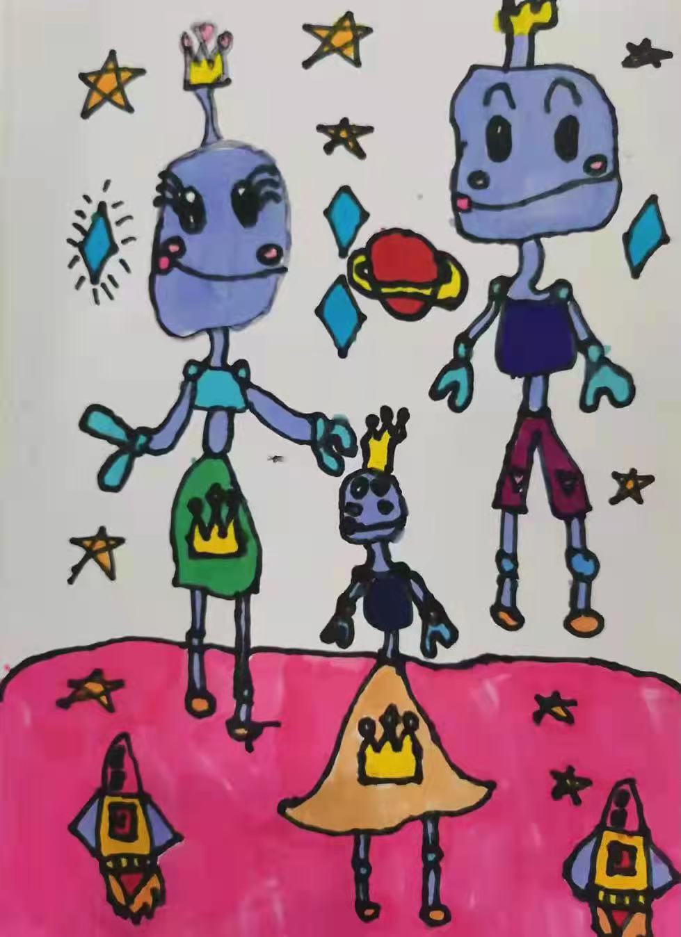 “花好月圆”国际青少年书画作品云上展厅（第二集）(图15)