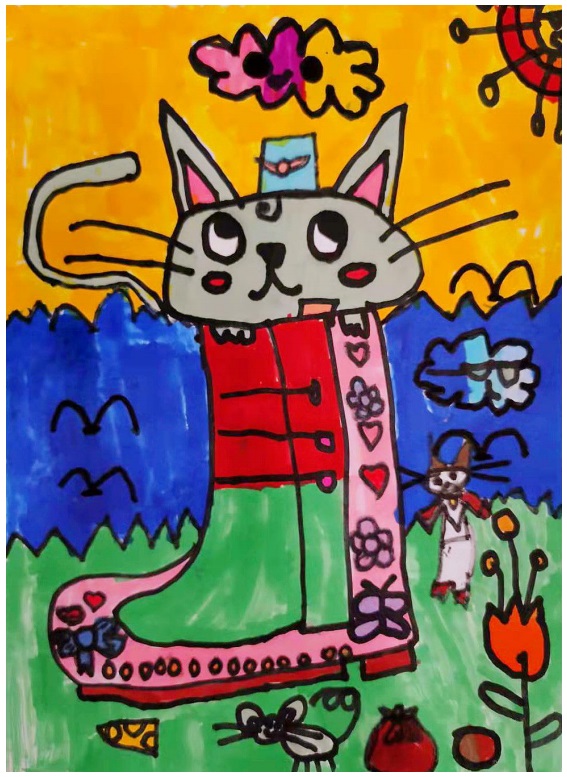 “花好月圆”国际青少年书画作品云上展厅（第二集）(图16)