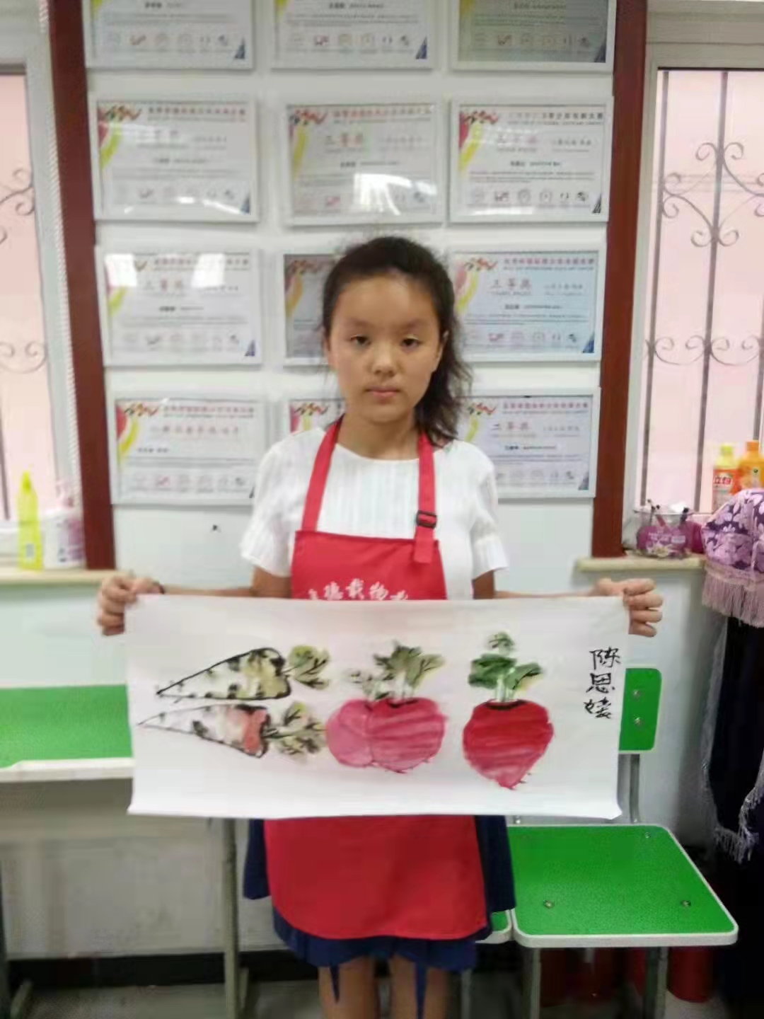 “花好月圆”国际青少年书画作品云上展厅（第二集）(图54)