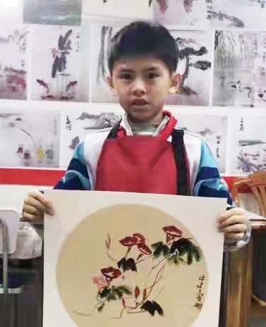 “花好月圆”国际青少年书画作品云上展厅（第三集）(图21)
