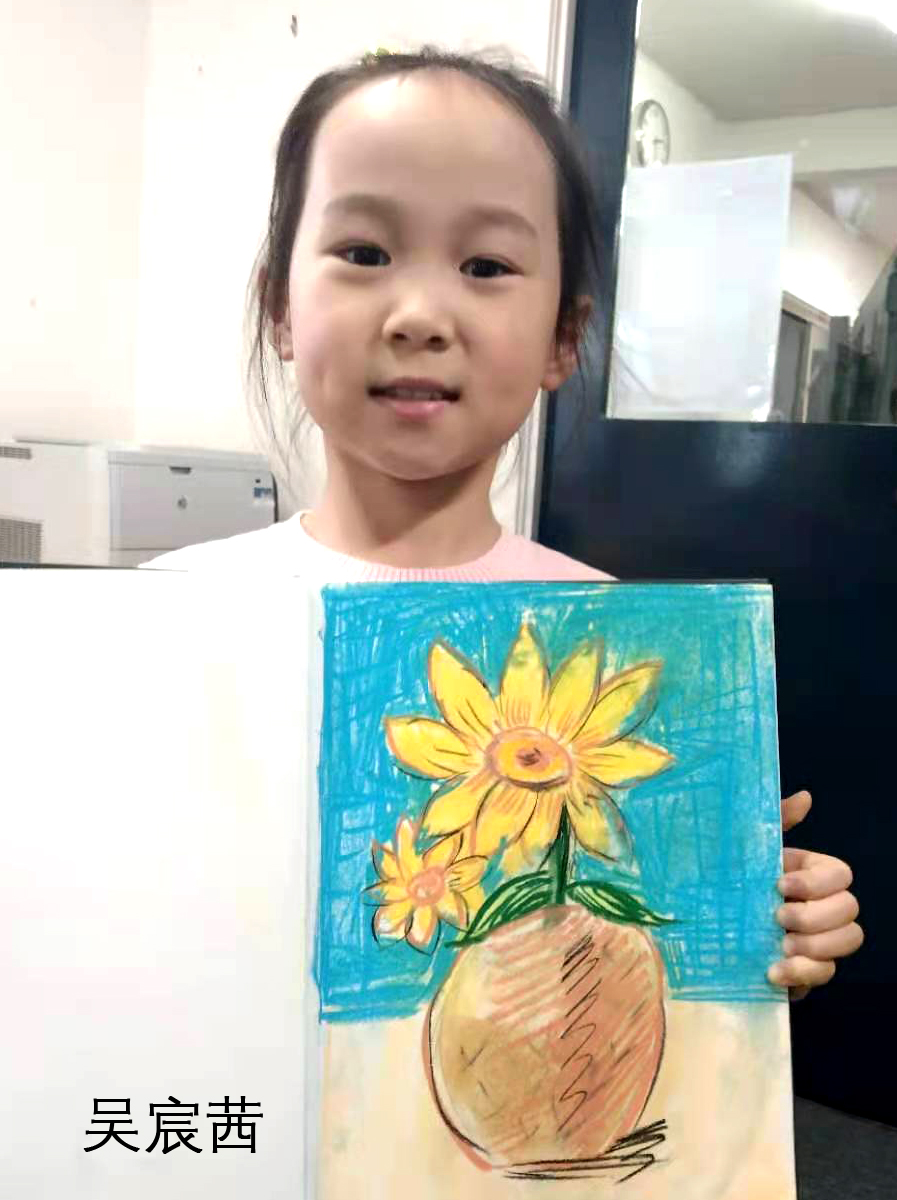 “花好月圆”国际青少年书画作品云上展厅（第三集）(图47)