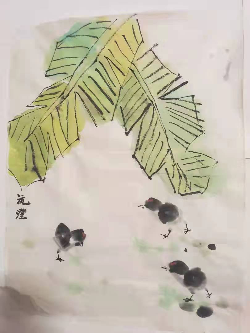 “花好月圆”国际青少年书画作品云上展厅（第四集）(图14)