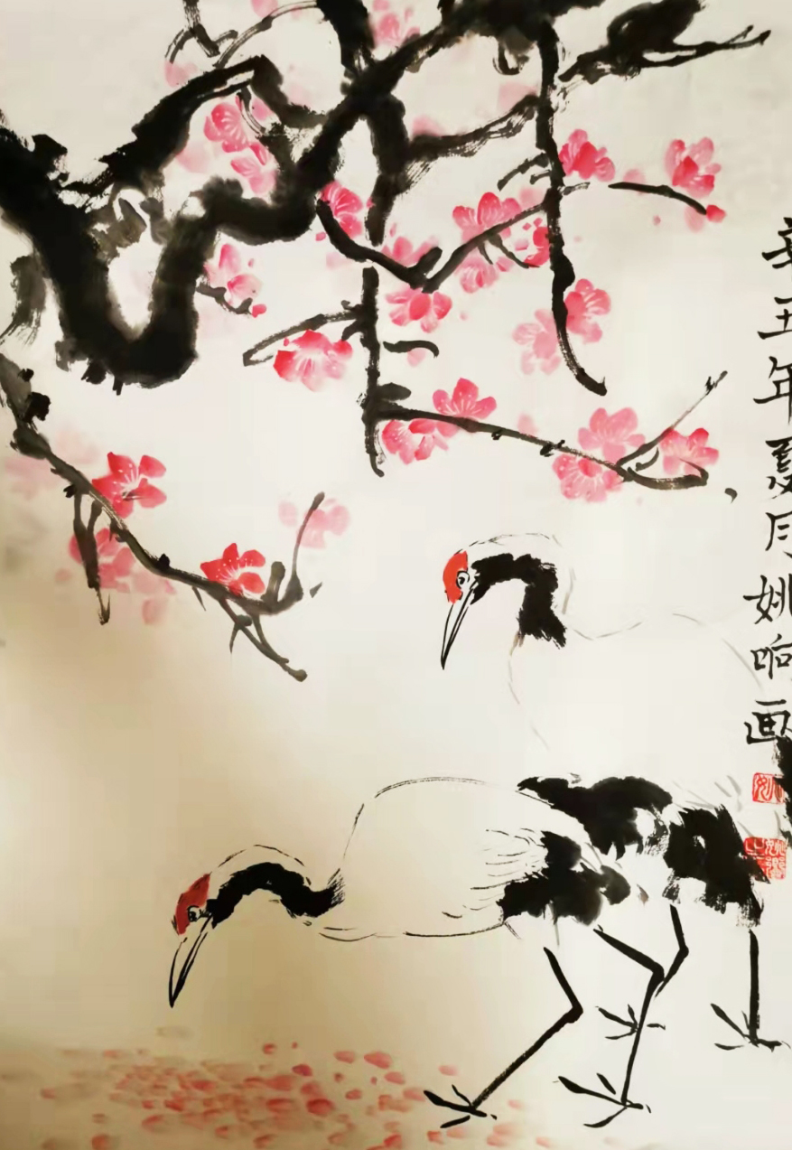 “花好月圆”国际青少年书画作品云上展厅（第四集）(图22)