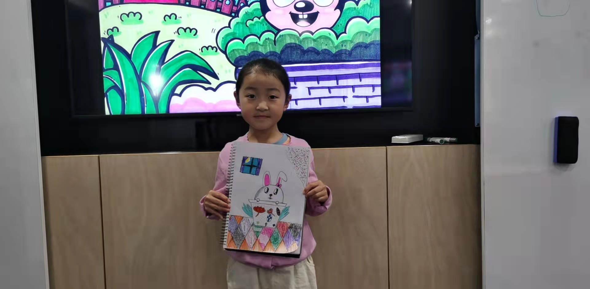“花好月圆”国际青少年书画作品云上展厅（第四集）(图45)