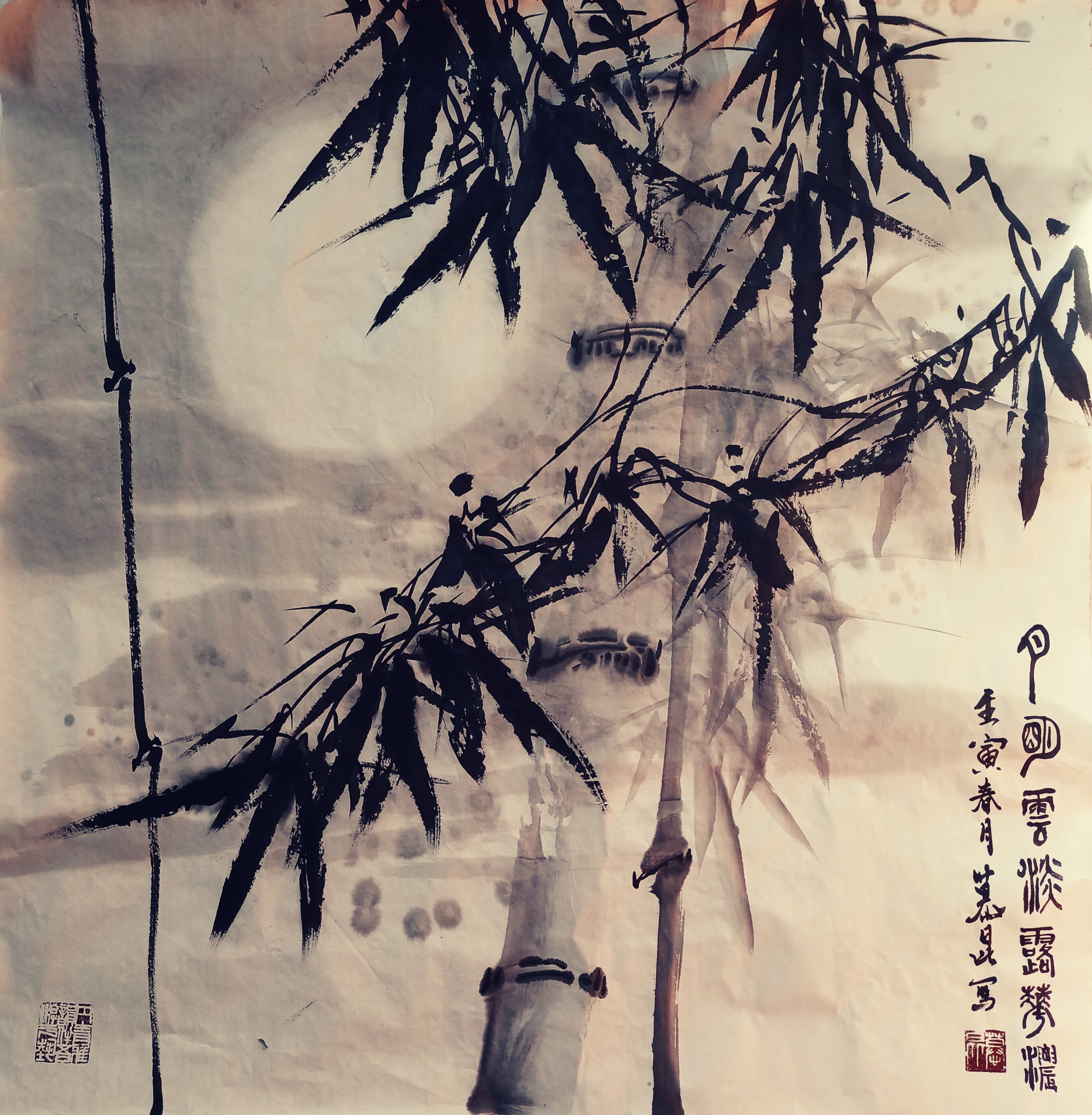 三八国际妇女节中澳女书画家书画作品云展——春天的故事(图25)