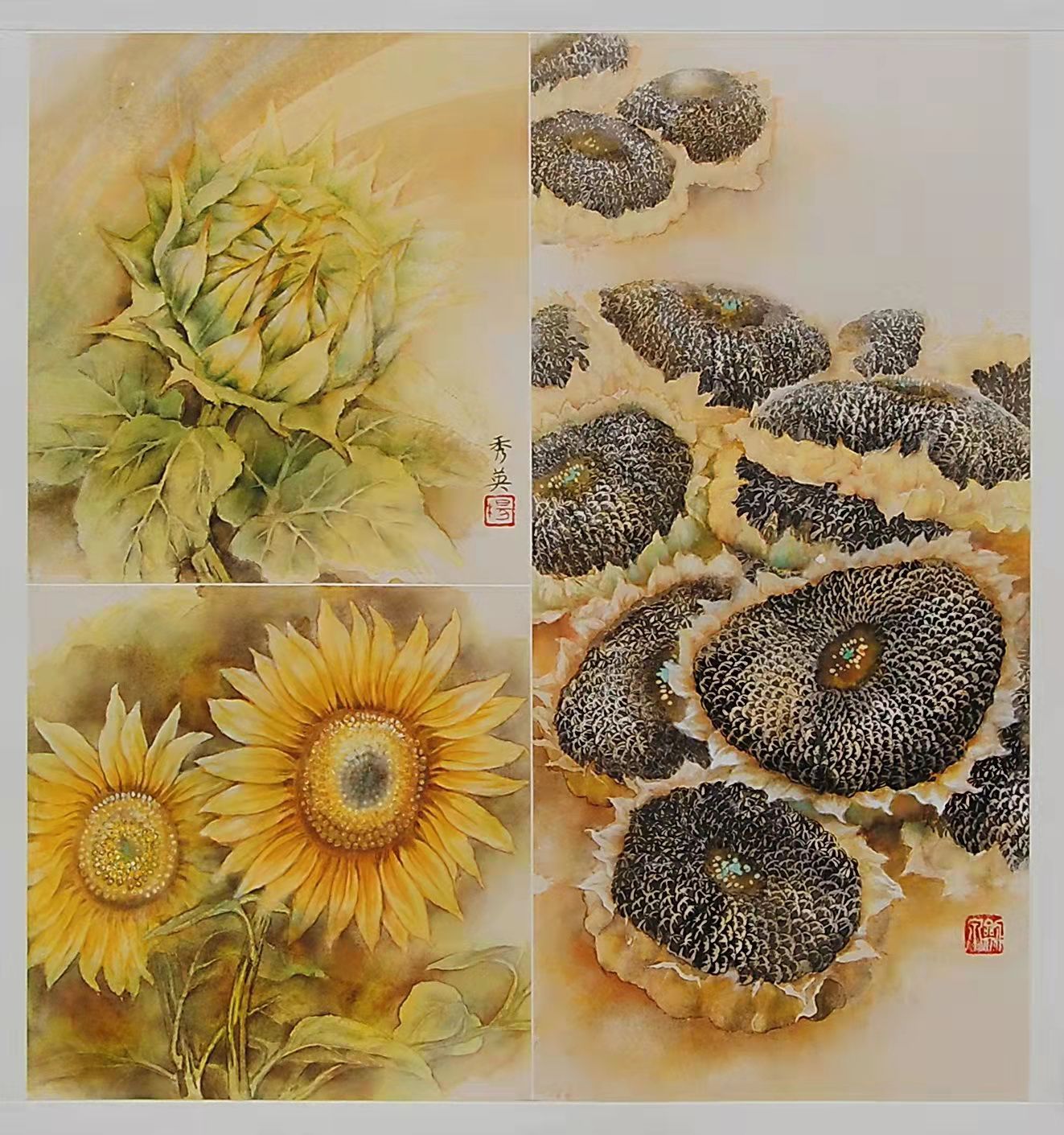 三八国际妇女节中澳女书画家书画作品云展——春天的故事(图57)