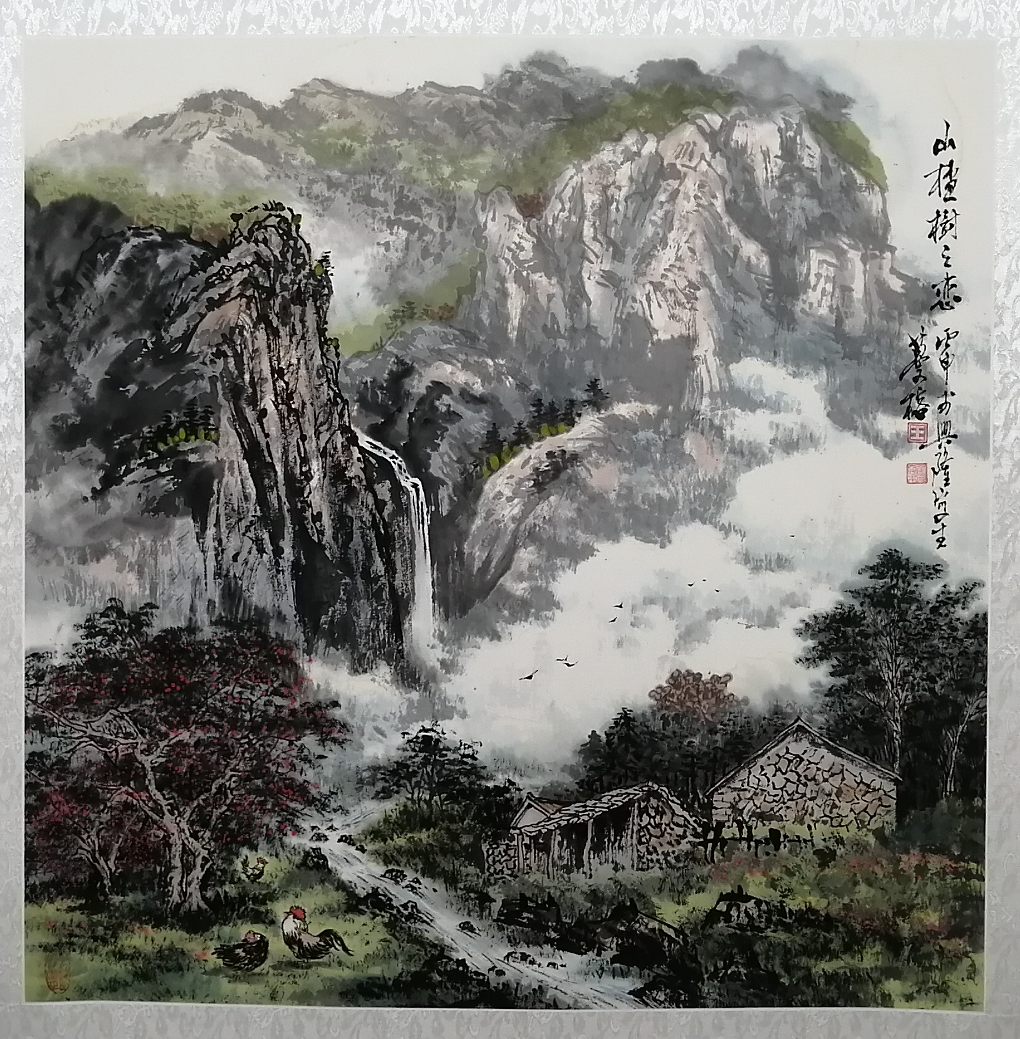 三八国际妇女节中澳女书画家书画作品云展——春天的故事(图37)