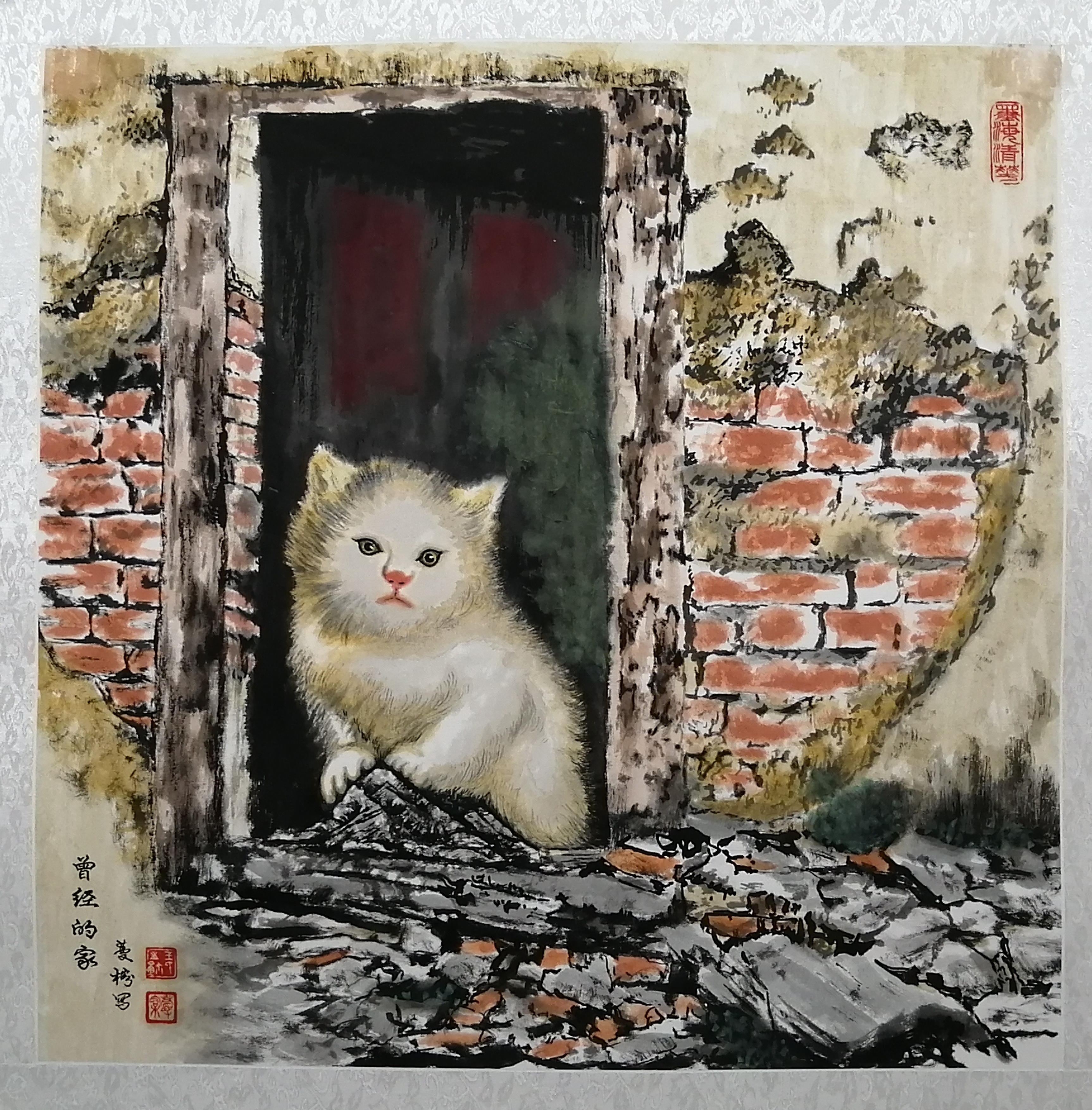 三八国际妇女节中澳女书画家书画作品云展——春天的故事(图34)