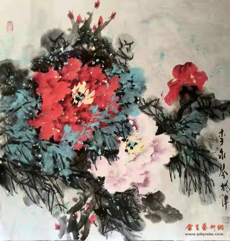 三八国际妇女节中澳女书画家书画作品云展——春天的故事(图12)