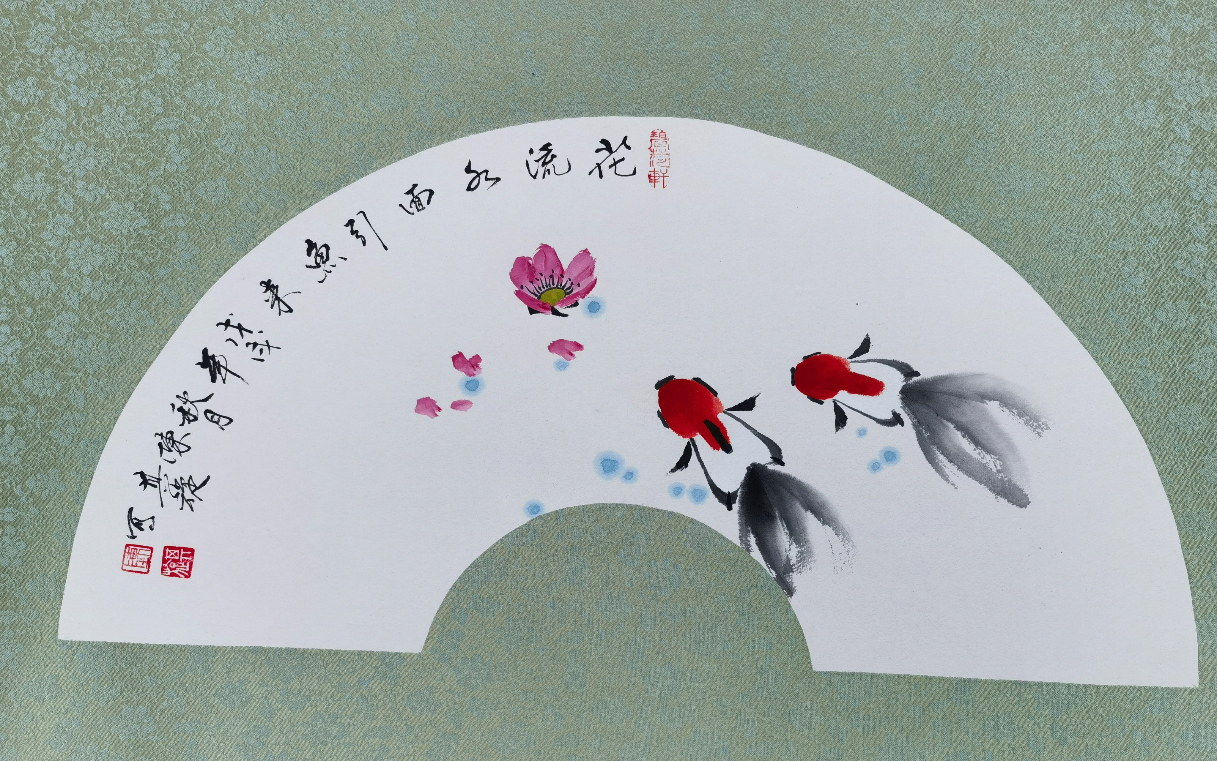 2023中外艺术家迎新年书画展(图3)