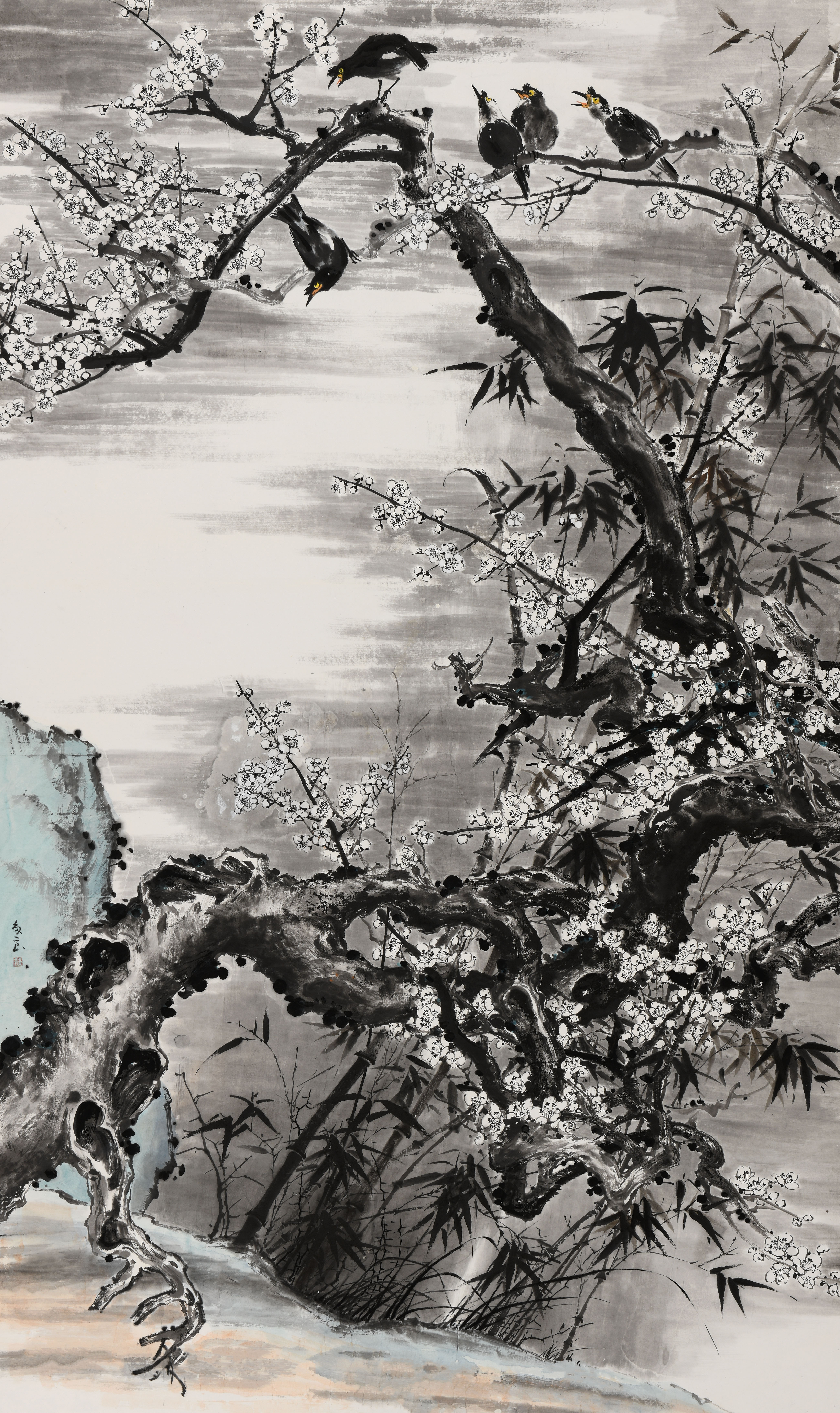 2023中外艺术家迎新年书画展(图33)
