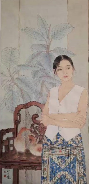 2023中外艺术家迎新年书画展(图60)