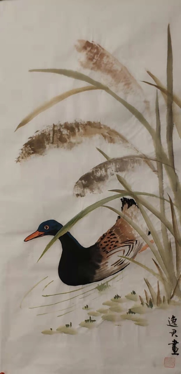 2023中外艺术家迎新年书画展(图100)