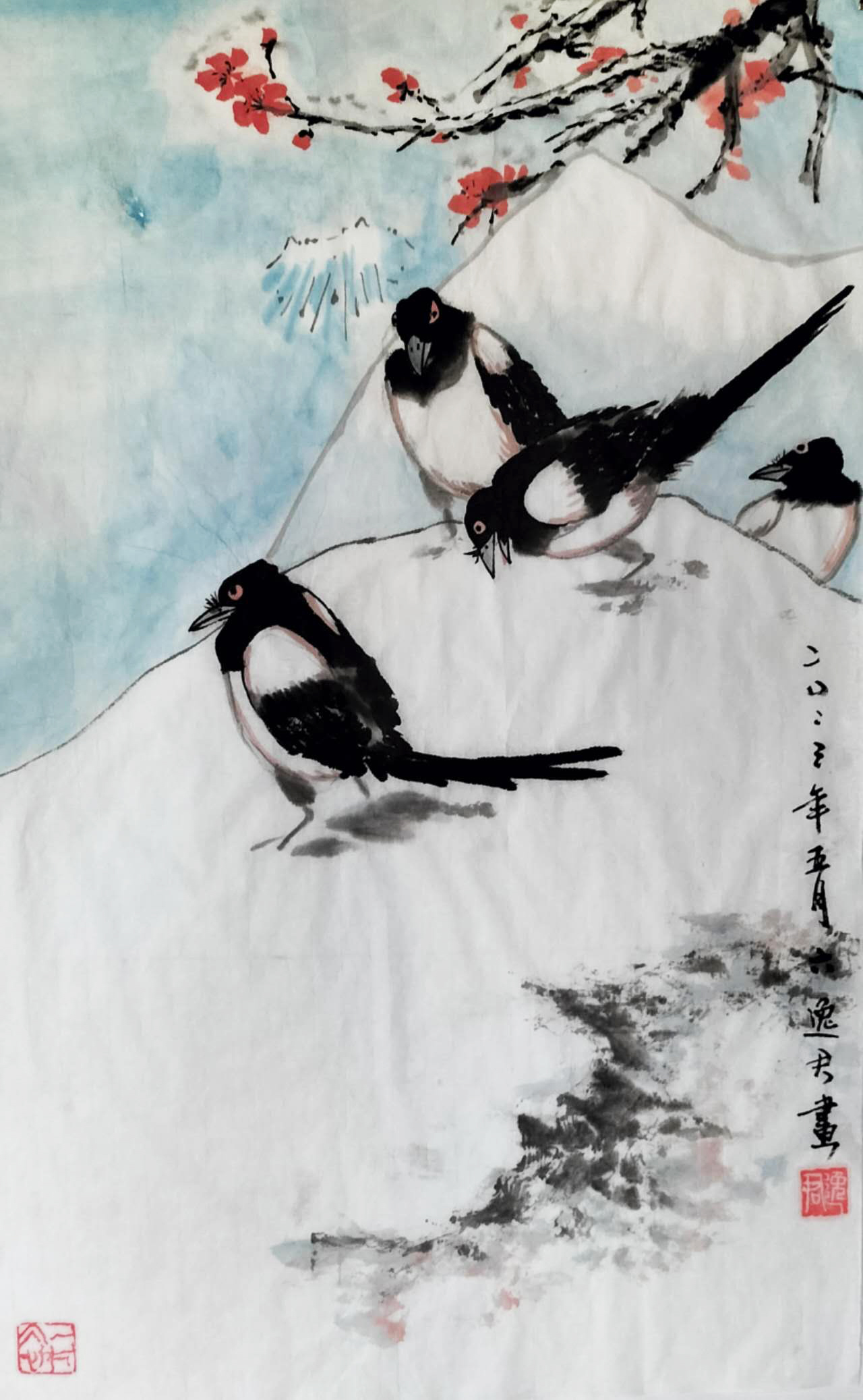 《飞龙在天 浓情端午》海内外华人艺术家共庆佳节书画展(图345)