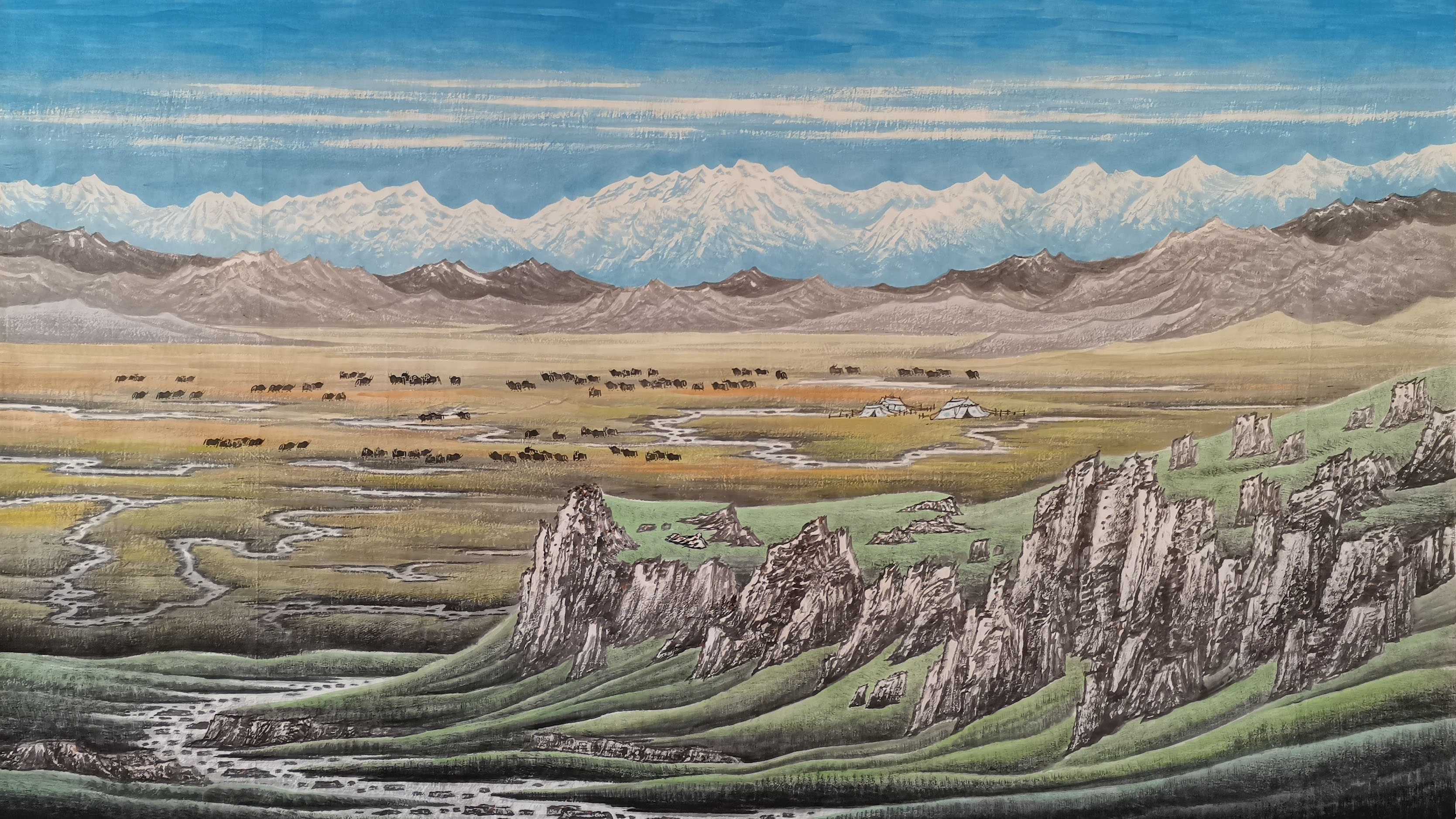 《飞龙在天 浓情端午》海内外华人艺术家共庆佳节书画展(图391)