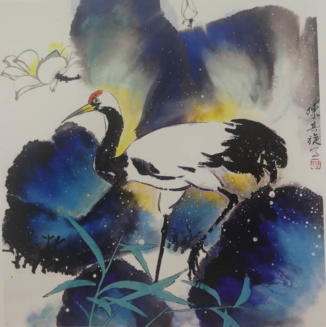 《新岁墨香凝福泽——中外华人艺术家迎新年网络展览》(图3)