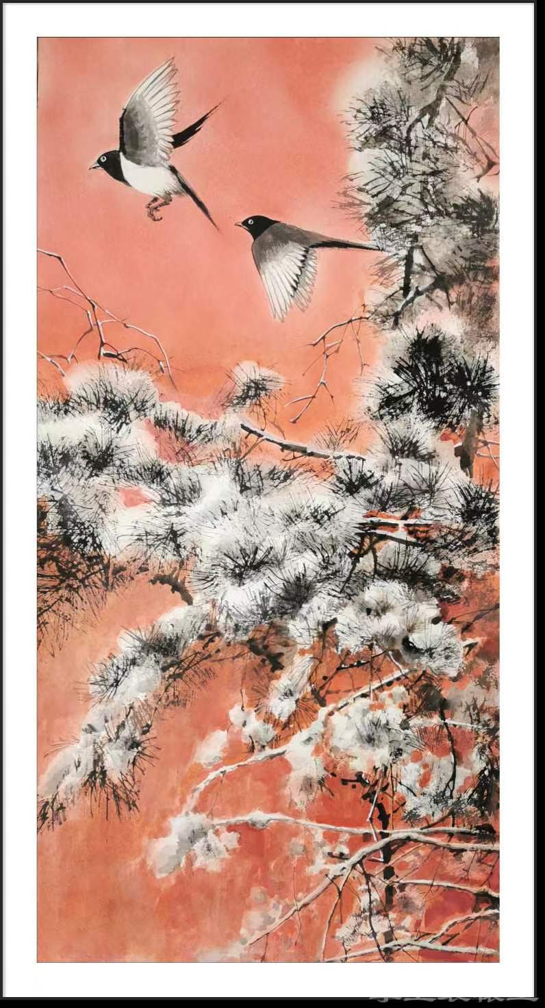 《新岁墨香凝福泽——中外华人艺术家迎新年网络展览》(图13)