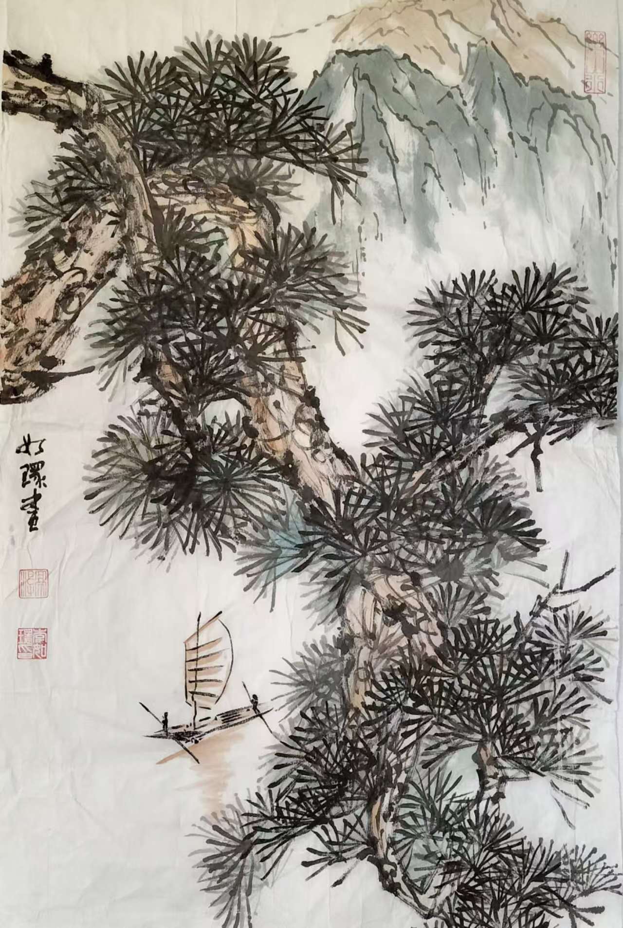 《新岁墨香凝福泽——中外华人艺术家迎新年网络展览》(图39)