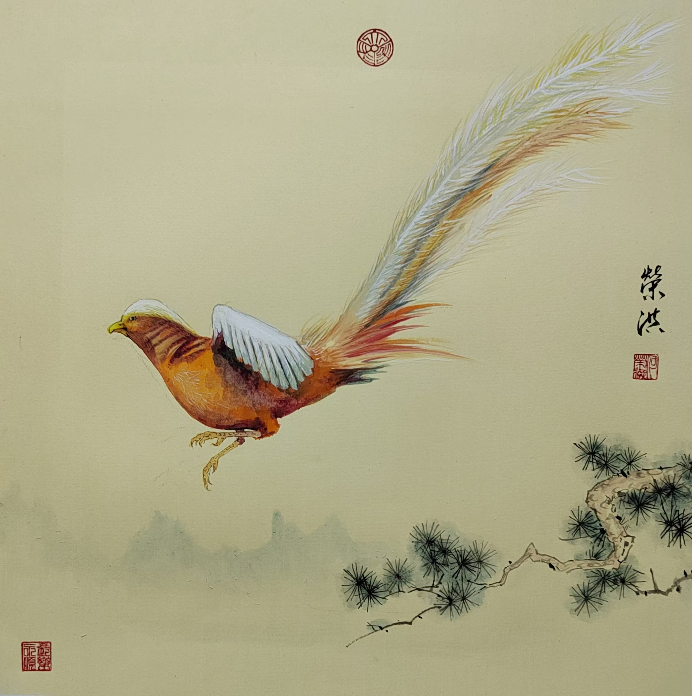 《新岁墨香凝福泽——中外华人艺术家迎新年网络展览》(图41)