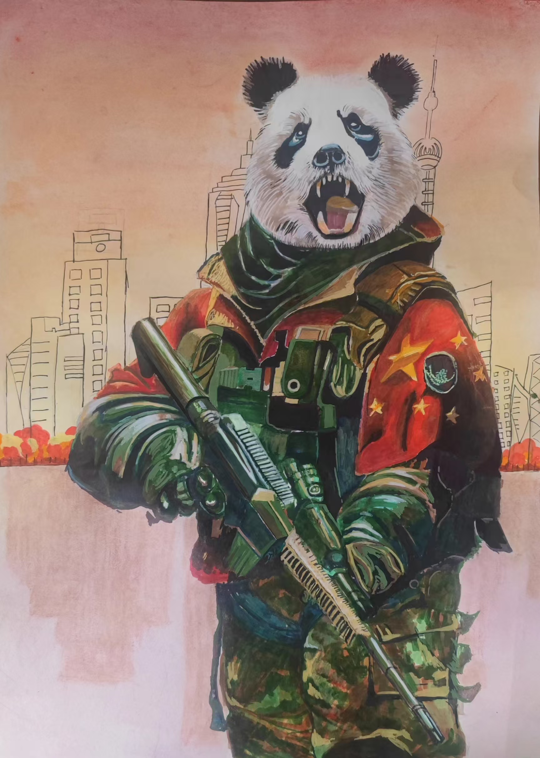 《中国、澳大利亚、匈牙利三国青少年迎新年网络画展》(图13)